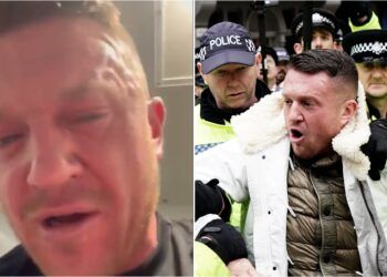 Tommy Robinson / PA