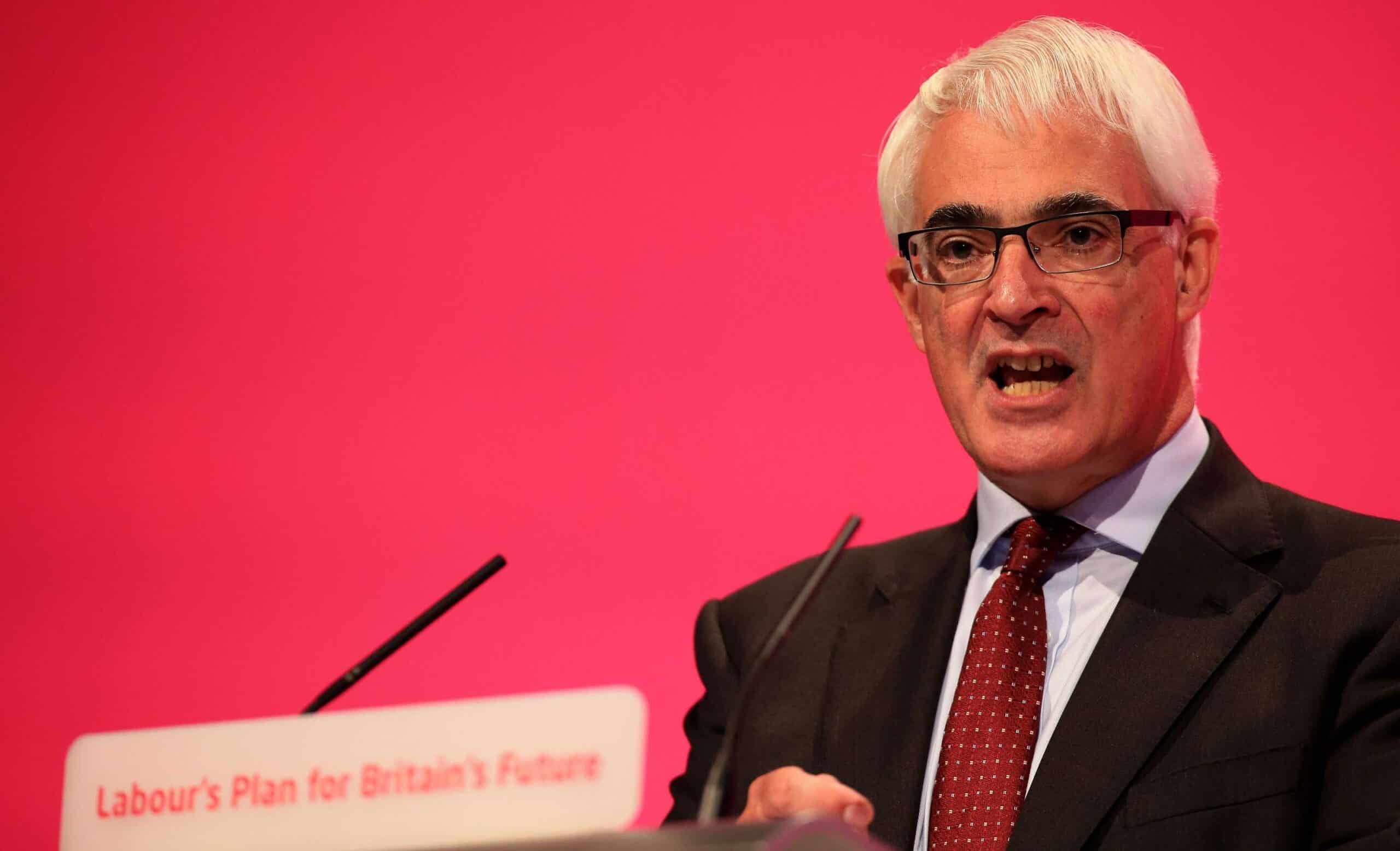 Former chancellor Alistair Darling dies aged 70