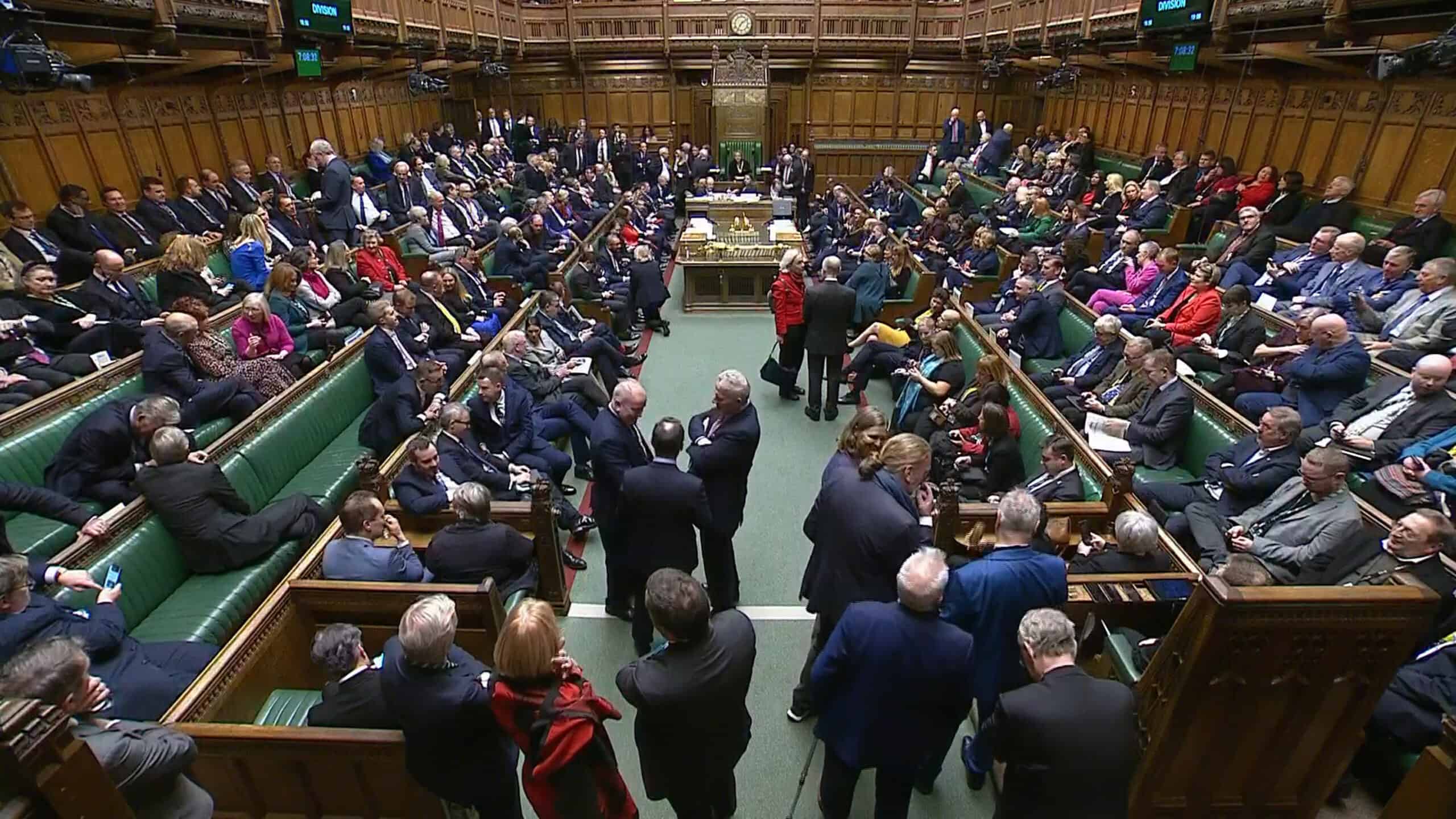 MPs vote 328 – 250 against complying with ‘domestic and international law’