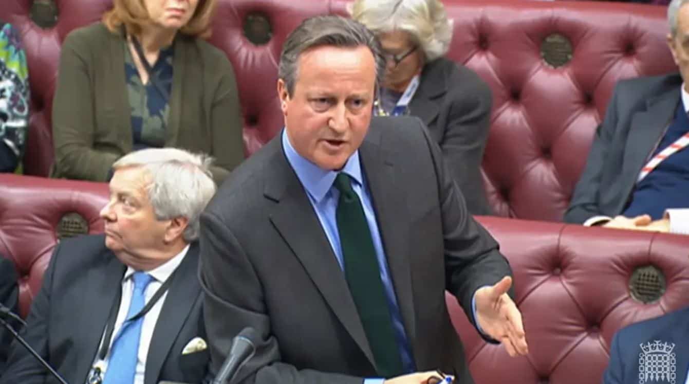 Labour accuses Lord Cameron of being ‘Unaccountable’ to MPs amid escalating Israel-Gaza conflict