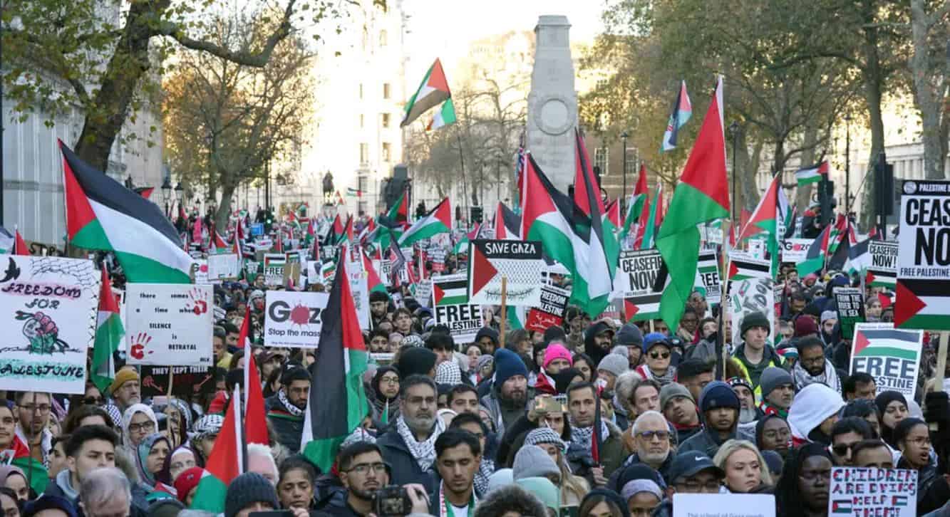Pro Palestine protest to be held on Saturday in London – with police conditions