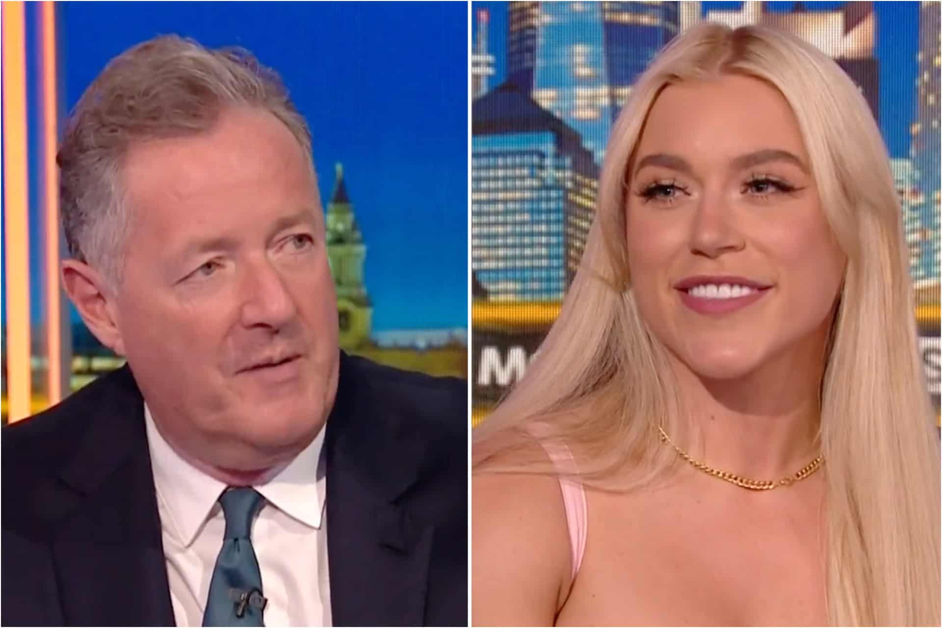 Piers Morgan asks OnlyFans ‘influencer’ what her kids would make of her videos and her response is first class