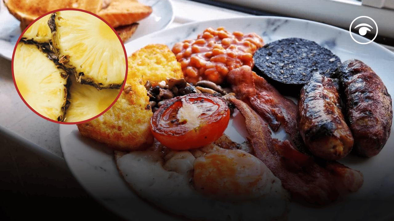 Breakfast boffins call for pineapple to be included in full English