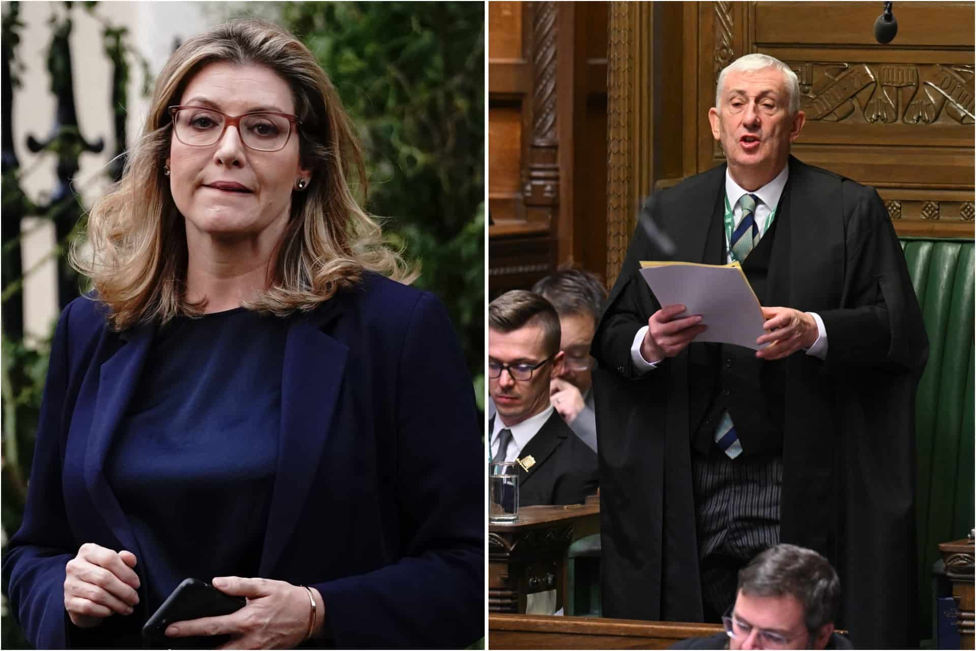Mordaunt launches Commons attack on Speaker Sir Lindsay Hoyle as Govt walks out of Gaza debate