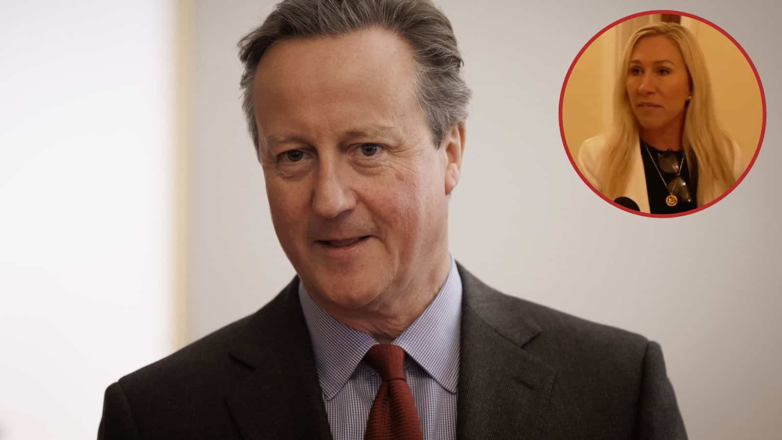 Republican right-winger tells Cameron to ‘kiss her ass’ after call for Ukraine funding