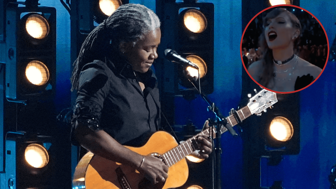 Tracy Chapman wows Grammy audience with moving rendition of Fast Car