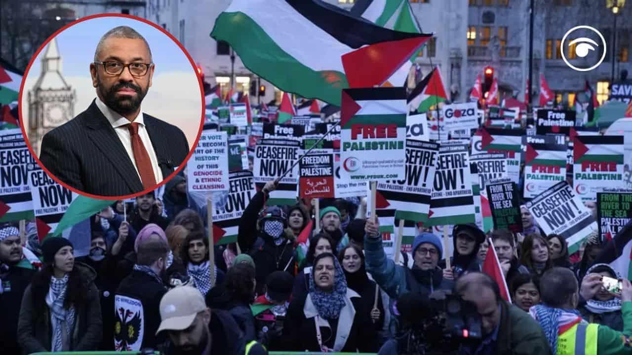 Cleverly questions what regular pro-Palestine protests are hoping to achieve