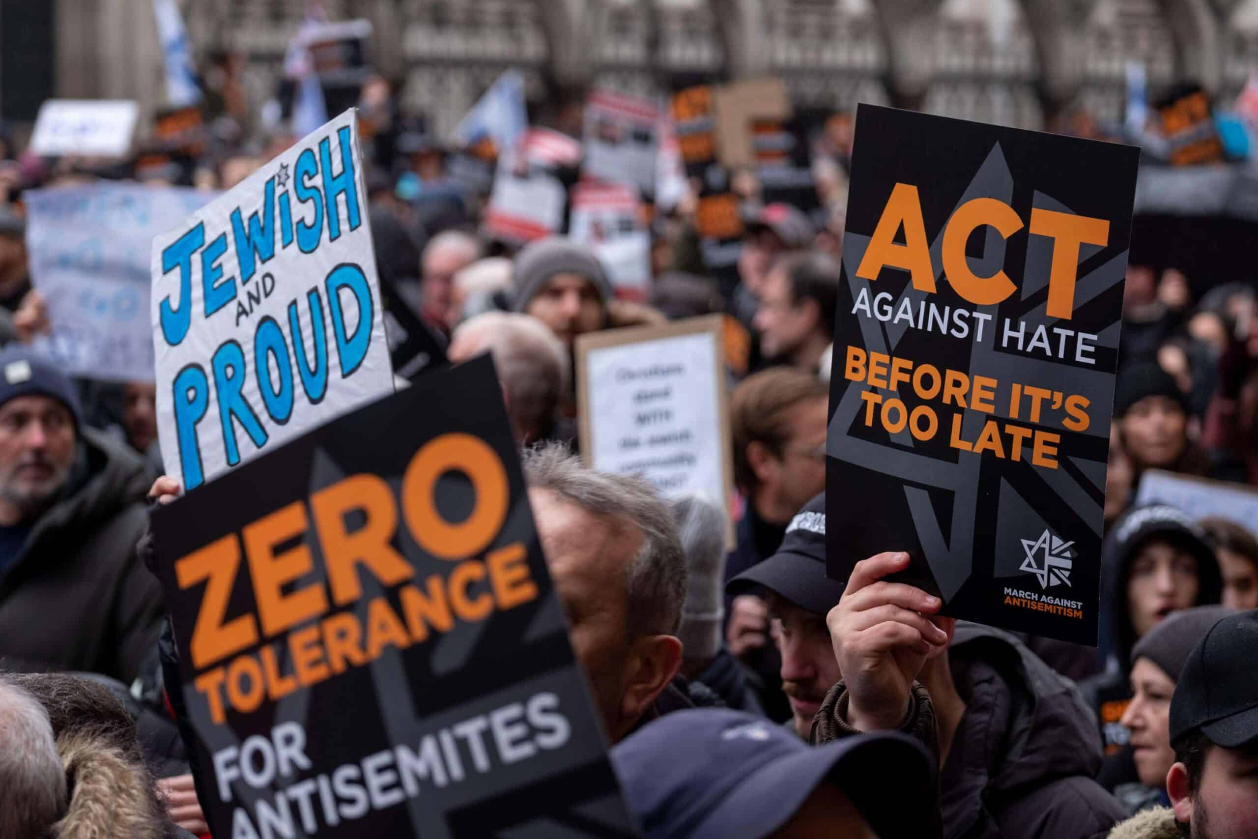‘Explosion in hatred’ as all-time high antisemitism recorded by Jewish charity