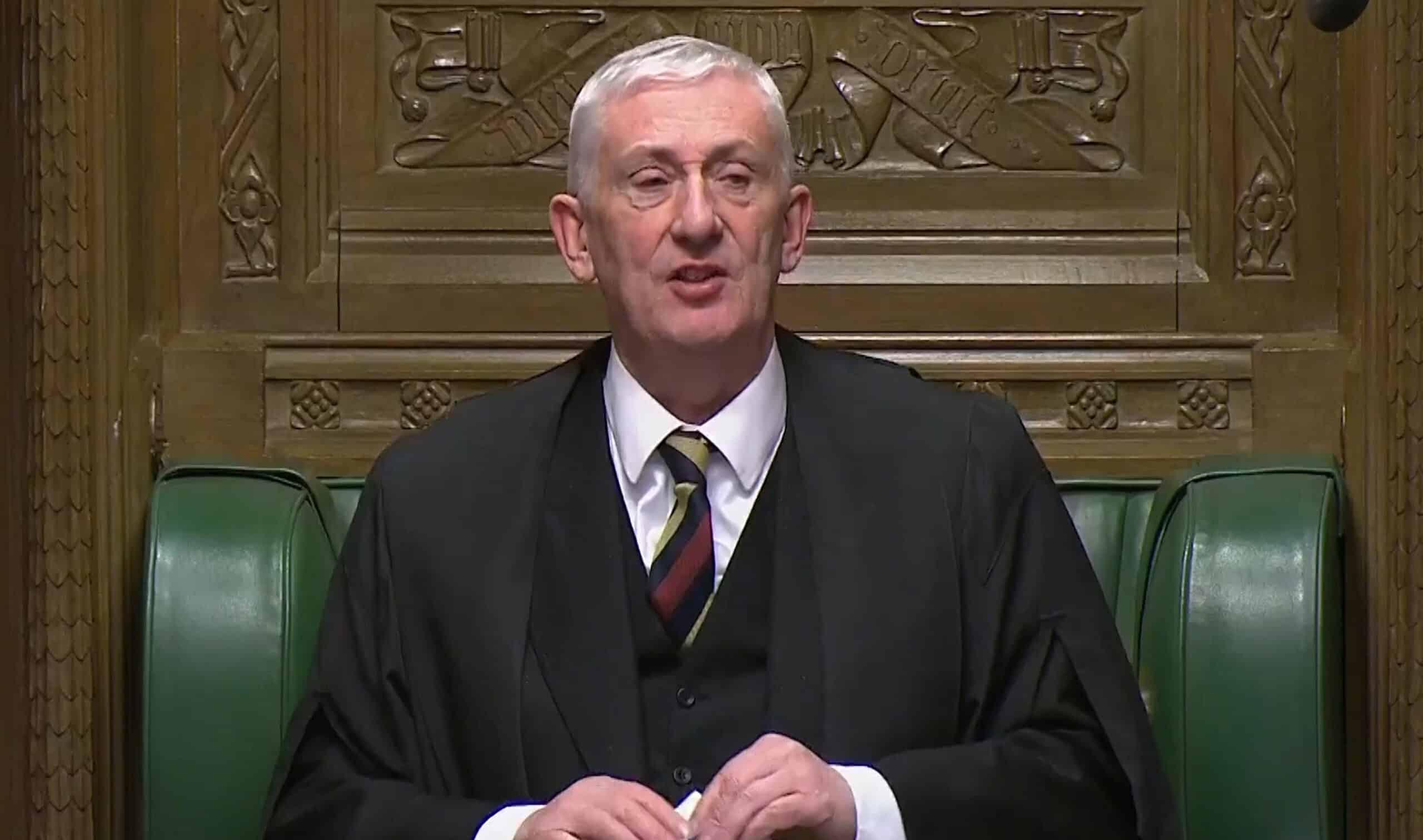 Calls for the Speaker to resign after he fails to take question from Diane Abbott