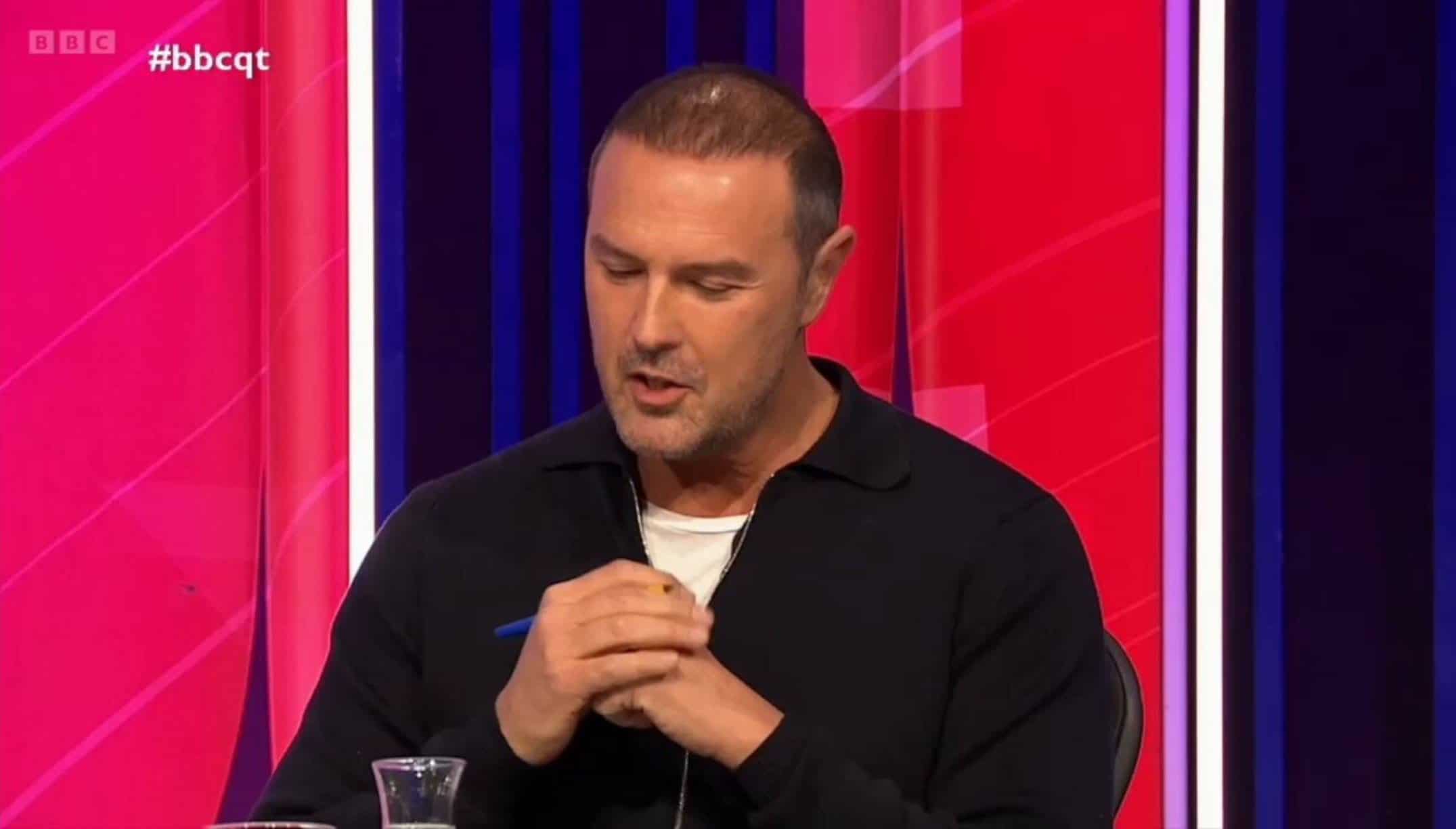Paddy McGuinness rips into Tory MP over the NHS
