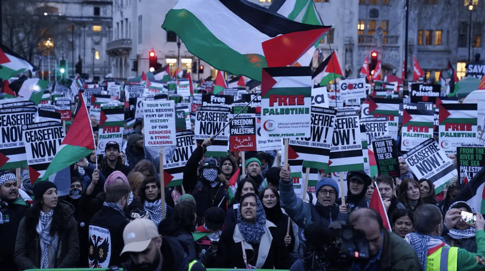 Pro-Palestine march organisers vow to continue with protests demanding ceasefire