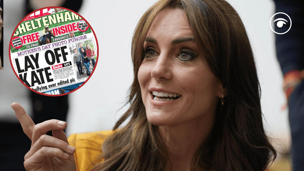 Sun slammed for double standards as it calls for Kate bullying to stop