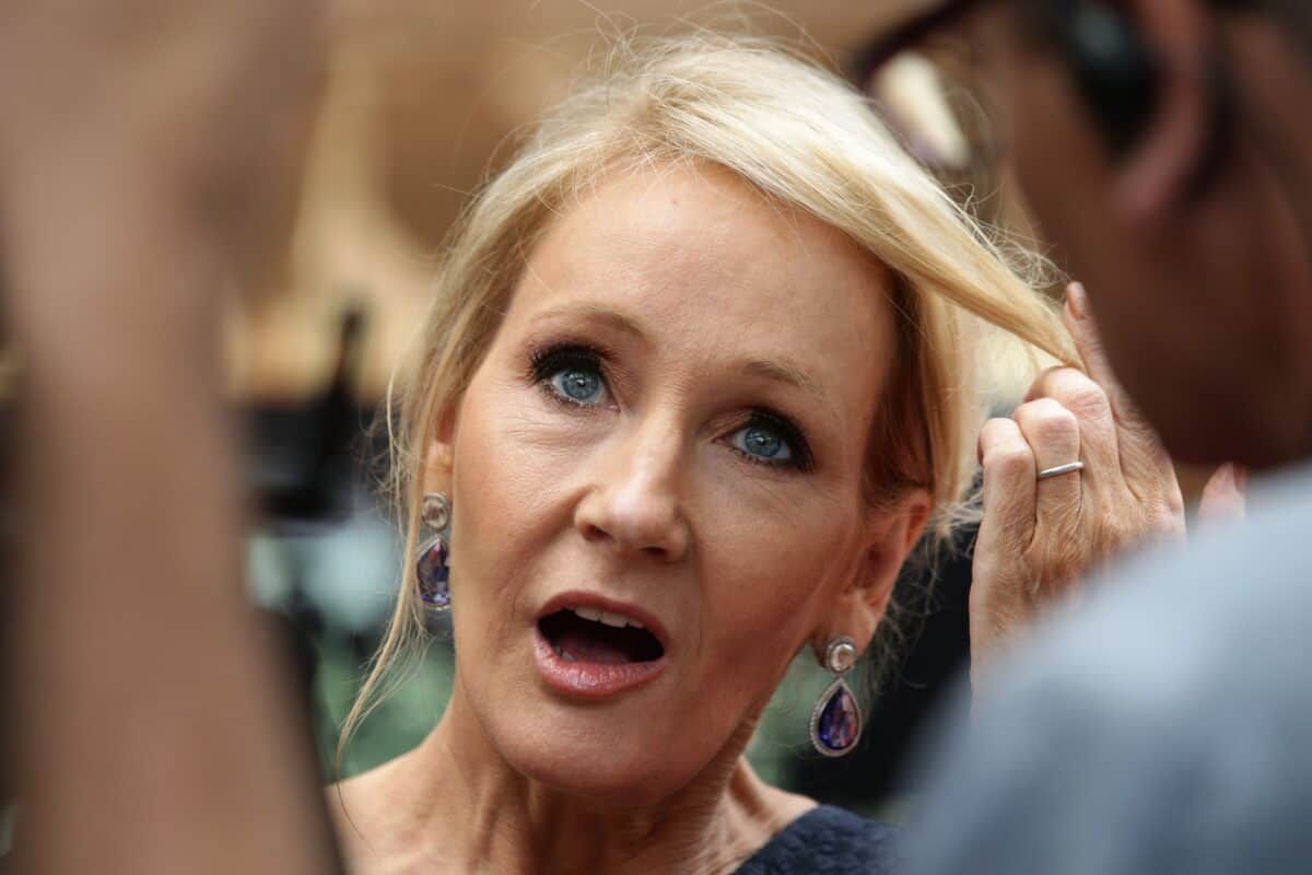 JK Rowling won