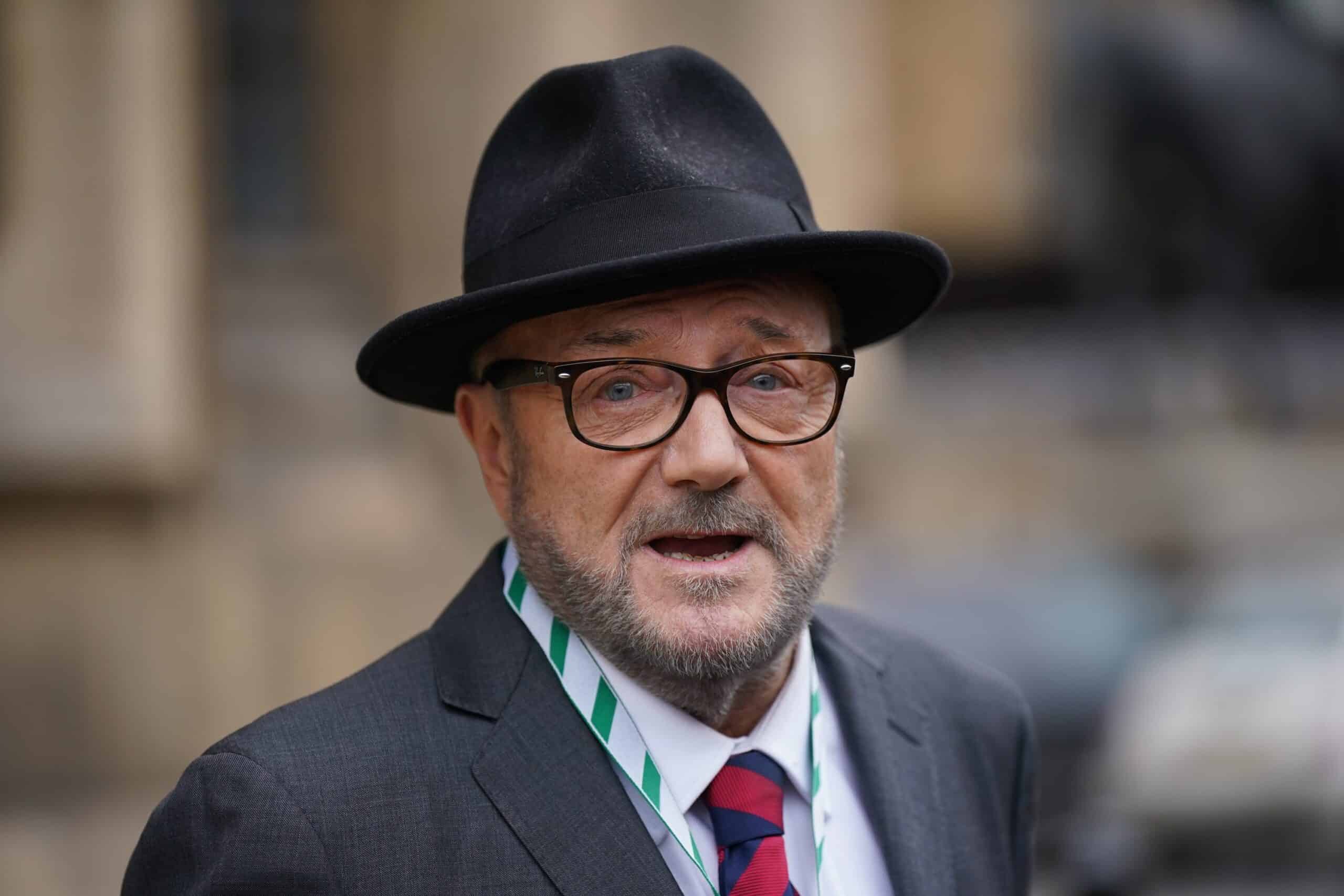 George Galloway misses Urgent Question on Gaza in the Commons