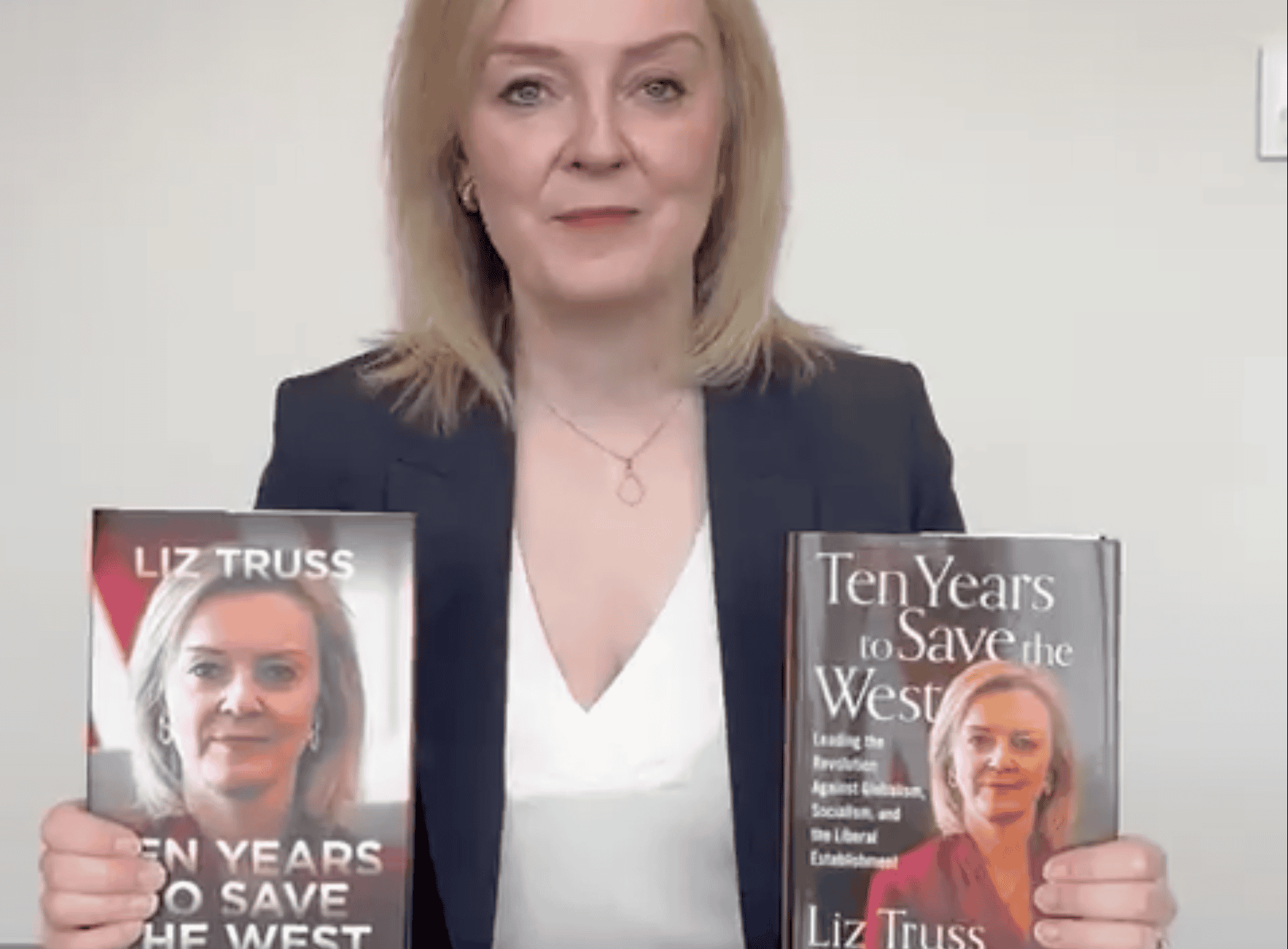 Liz Truss peddles new book – social media reacts