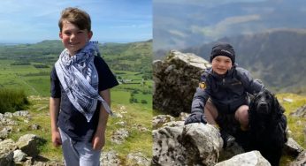 Boy, six, to take on Welsh Three Peaks challenge to support family in Gaza