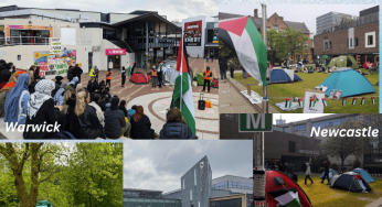 Students occupy UK university campuses in protest against Gaza war