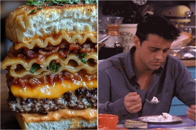Someone has created the lasagne burger and we're here for it